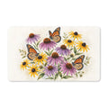 Monarch Butterflies and Wildflowers Doormat