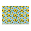 Sunflower Pattern Area Rug