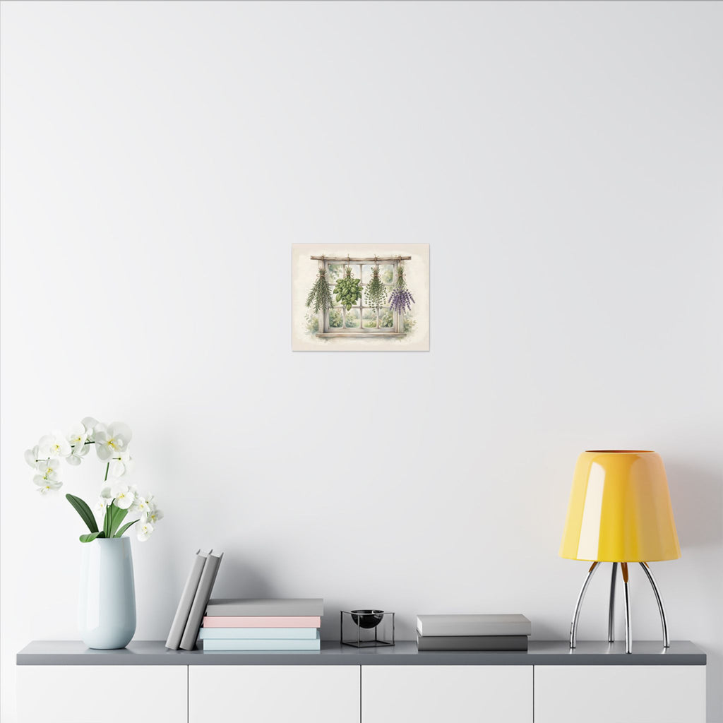 Farmhouse Kitchen Herbs Canvas Wall Art