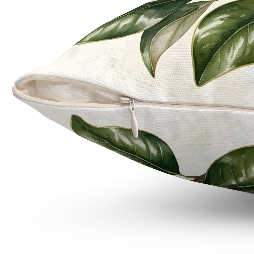 Magnolia Blossoms Throw Pillow – Style 2