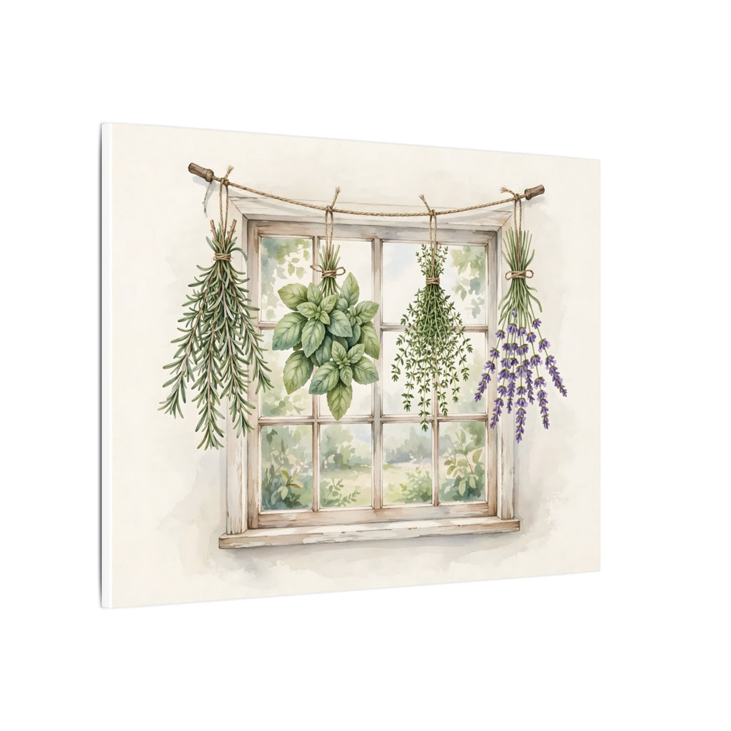 Farmhouse Kitchen Herbs Canvas Wall Art – Style 2