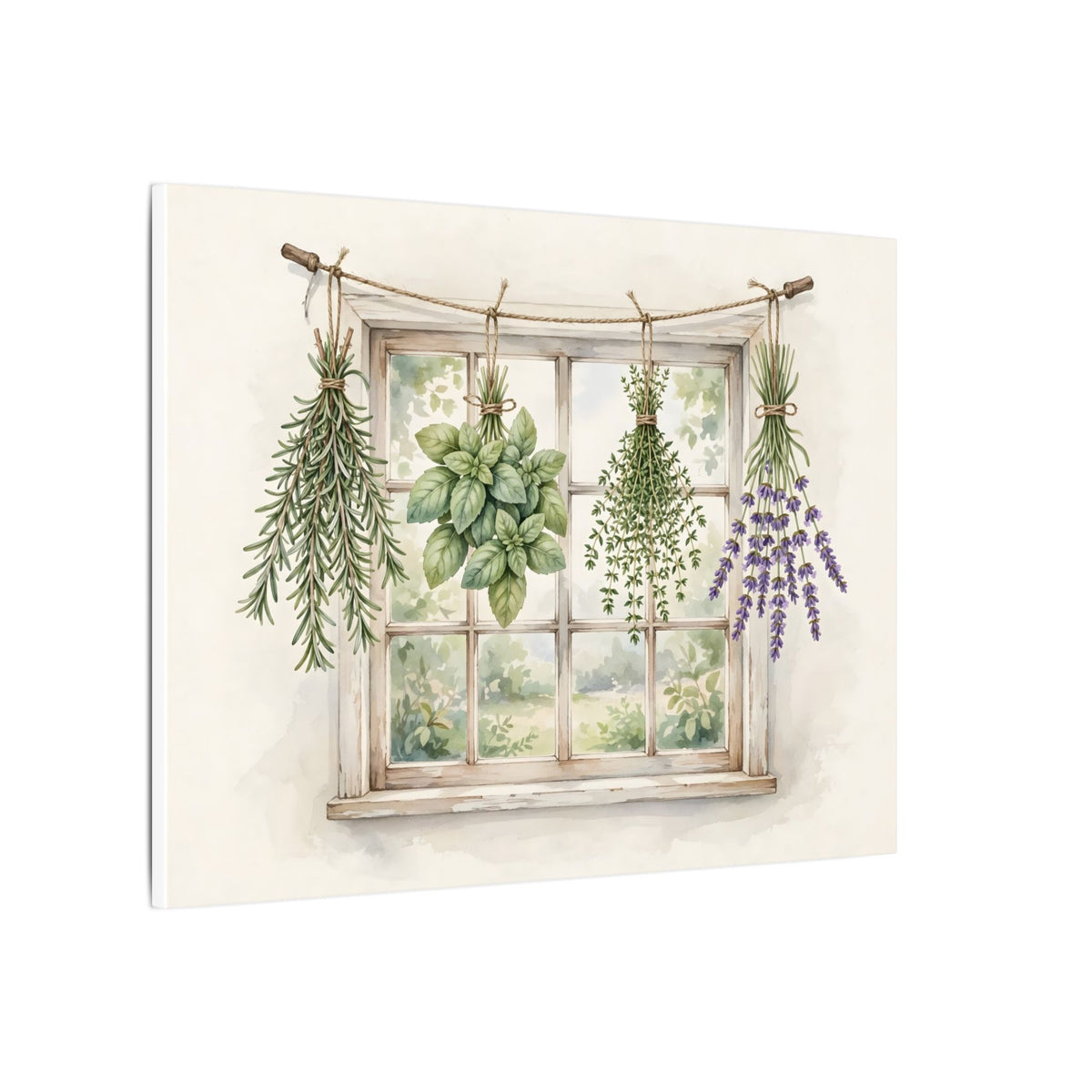 Farmhouse Kitchen Herbs Canvas Wall Art – Style 2