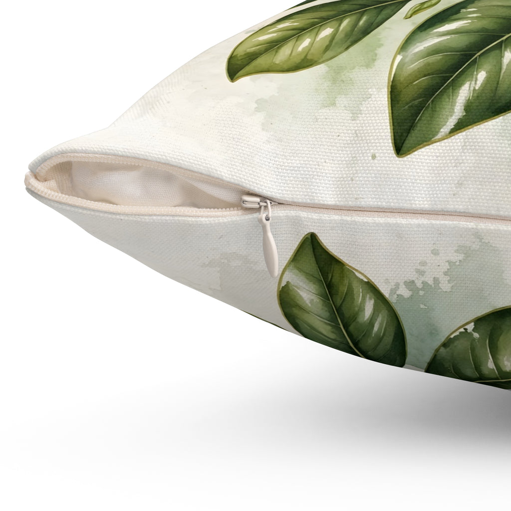 Magnolia Blossoms Throw Pillow