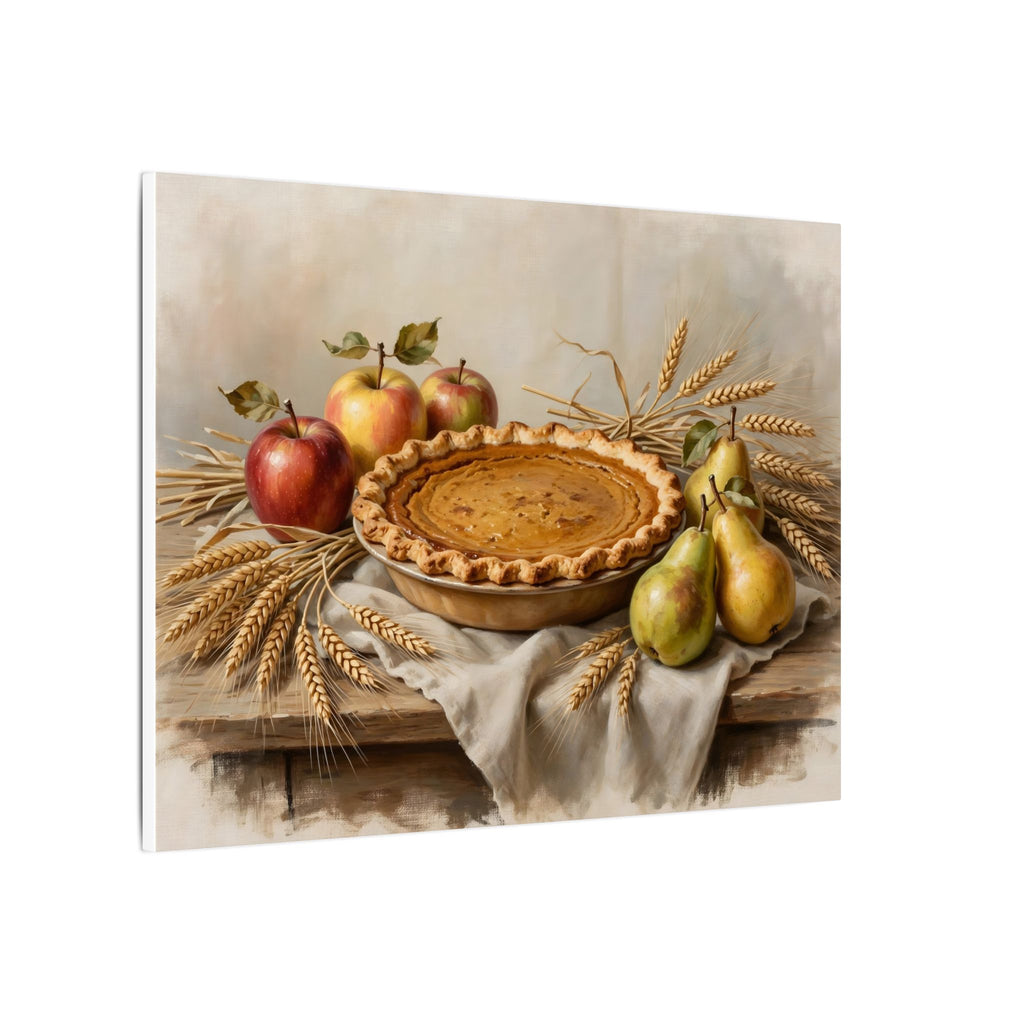 Thanksgiving Table Still Life Canvas Wall Art