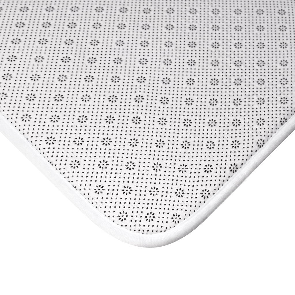 Sunflower Pattern Bath Mat