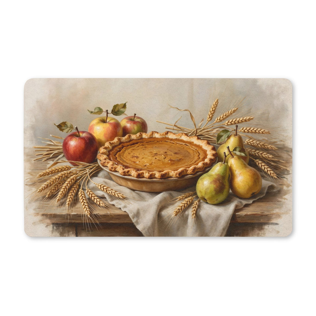 Thanksgiving Table Still Life Doormat