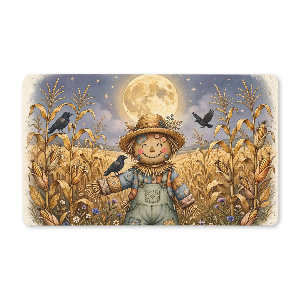 Scarecrow and Crows in the Cornfield Doormat – Style 2
