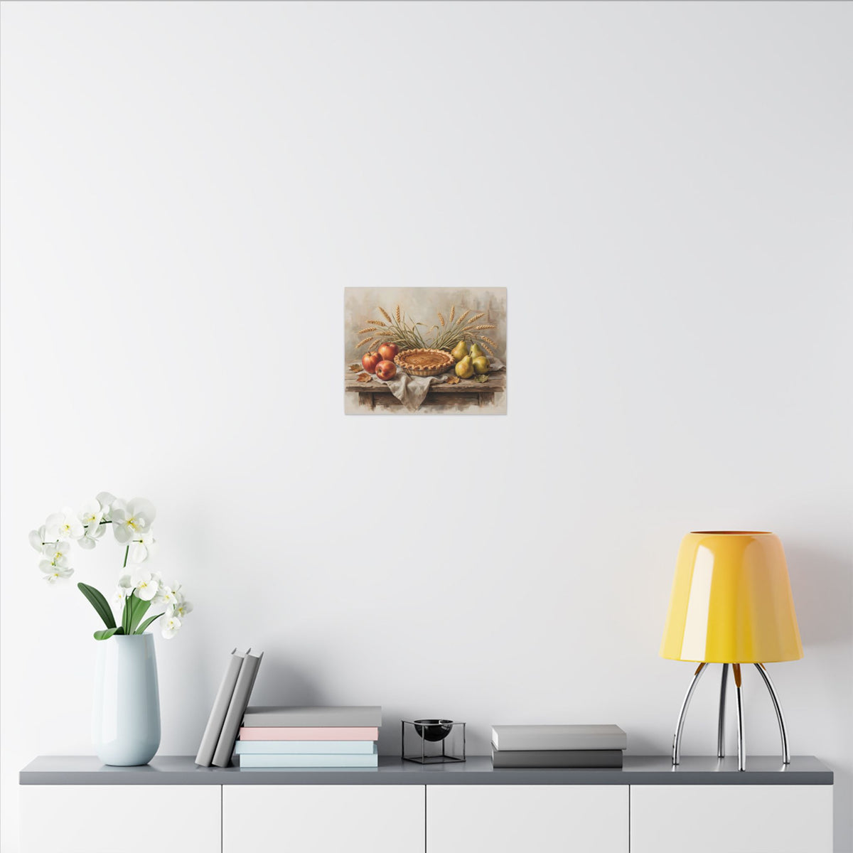Thanksgiving Table Still Life Canvas Wall Art – Style 2