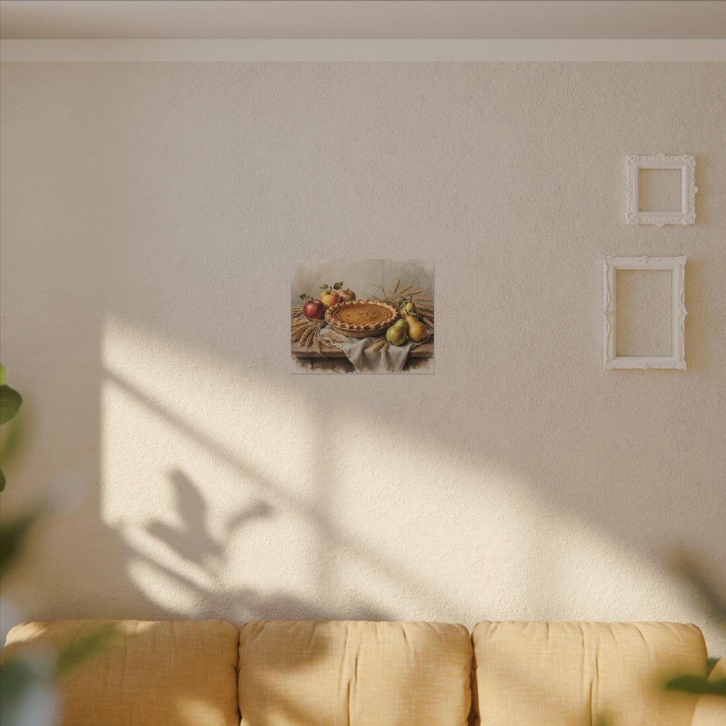 Thanksgiving Table Still Life Canvas Wall Art