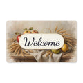 Thanksgiving Table Still Life Welcome Doormat