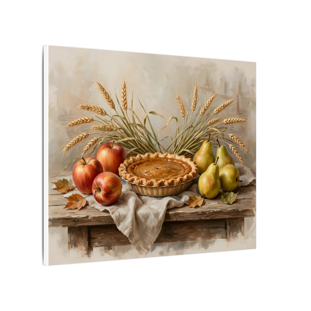 Thanksgiving Table Still Life Canvas Wall Art – Style 2