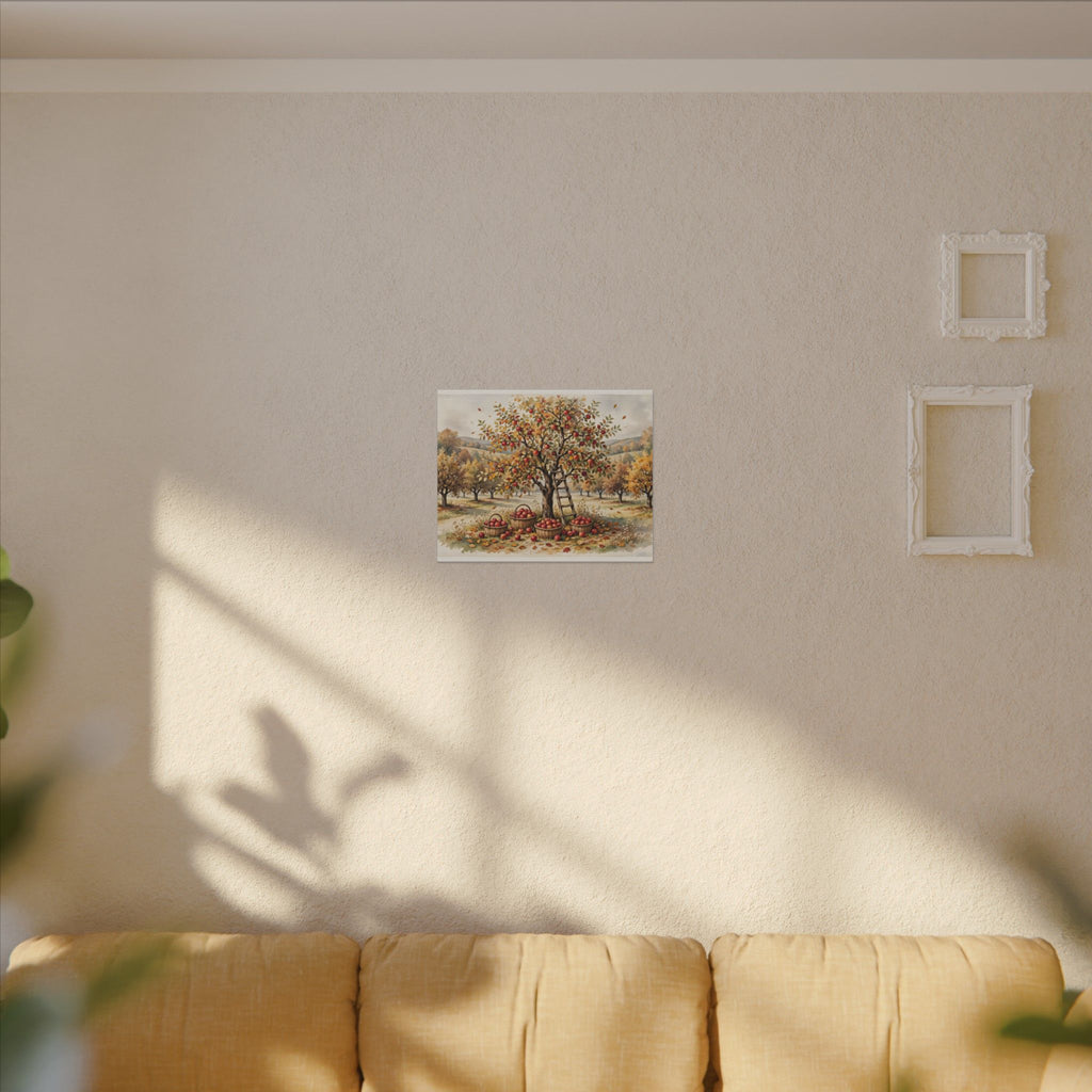 Apple Orchard in Autumn Canvas Wall Art – Style 2