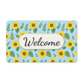 Sunflower Pattern Welcome Doormat