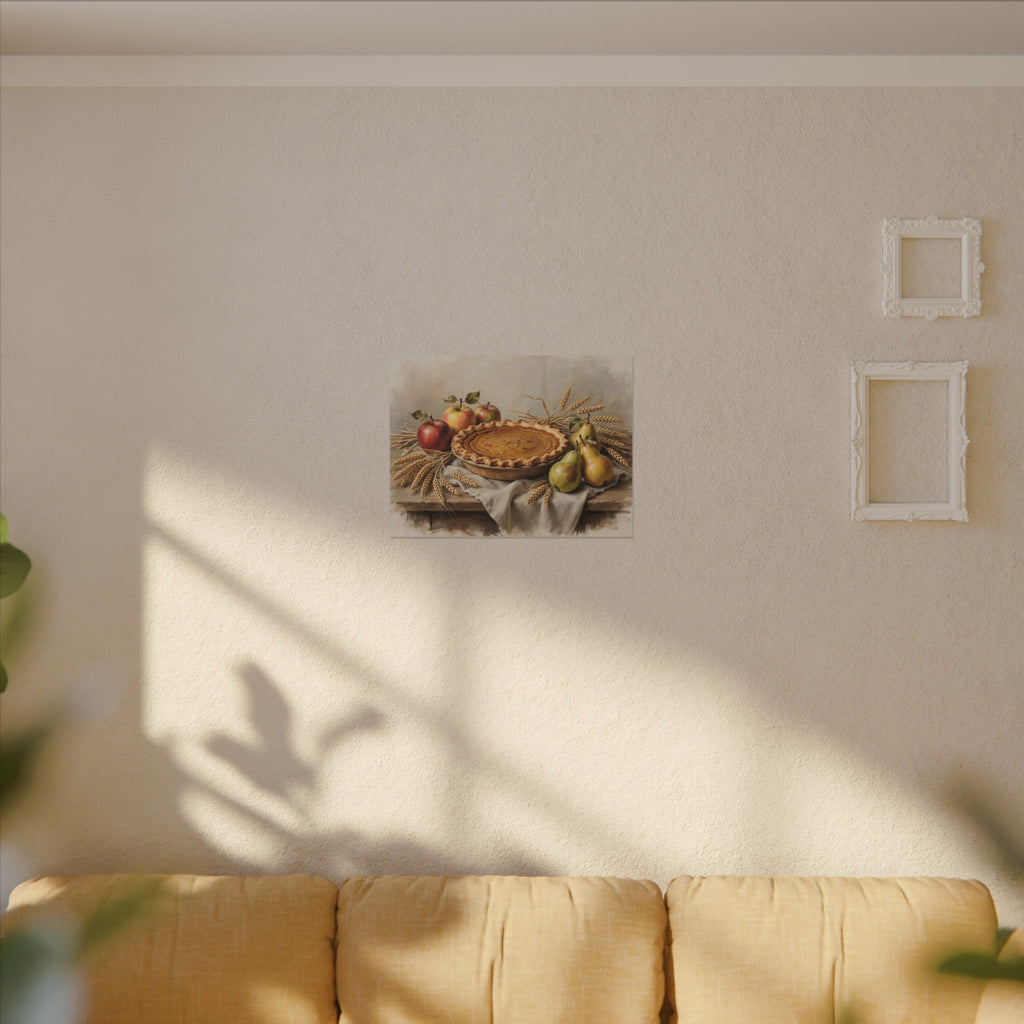 Thanksgiving Table Still Life Canvas Wall Art