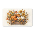 Pumpkins and Sunflowers Harvest Doormat