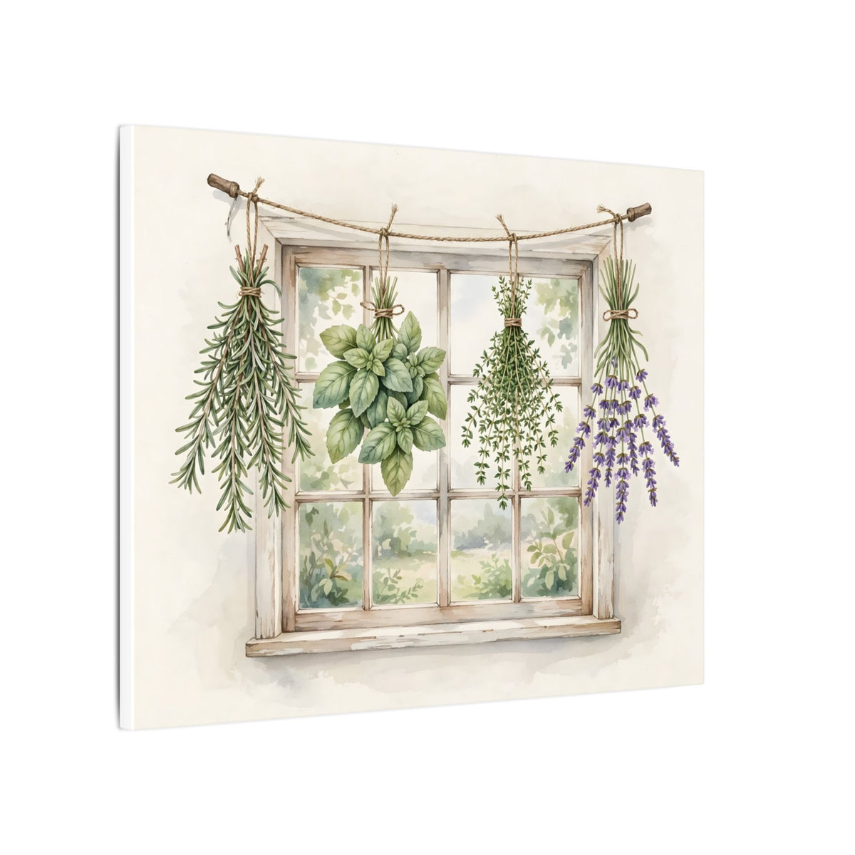 Farmhouse Kitchen Herbs Canvas Wall Art – Style 2