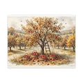 Apple Orchard in Autumn Canvas Wall Art – Style 2