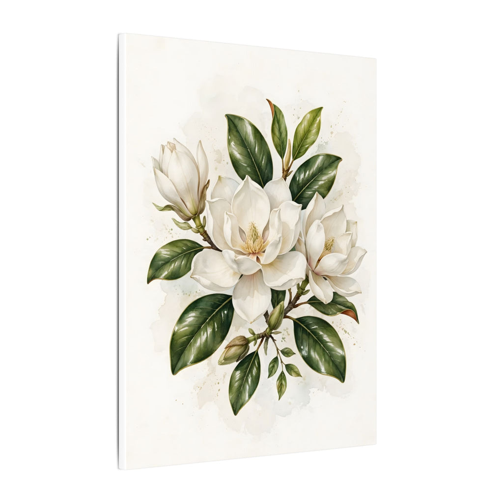 Magnolia Blossoms Canvas Wall Art