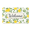 Farmhouse Lemon Pattern Welcome Doormat