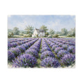 Lavender Field Farmhouse Canvas Wall Art – Style 2