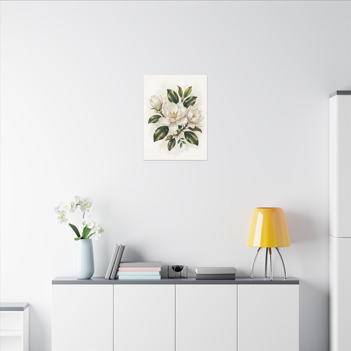 Magnolia Blossoms Canvas Wall Art