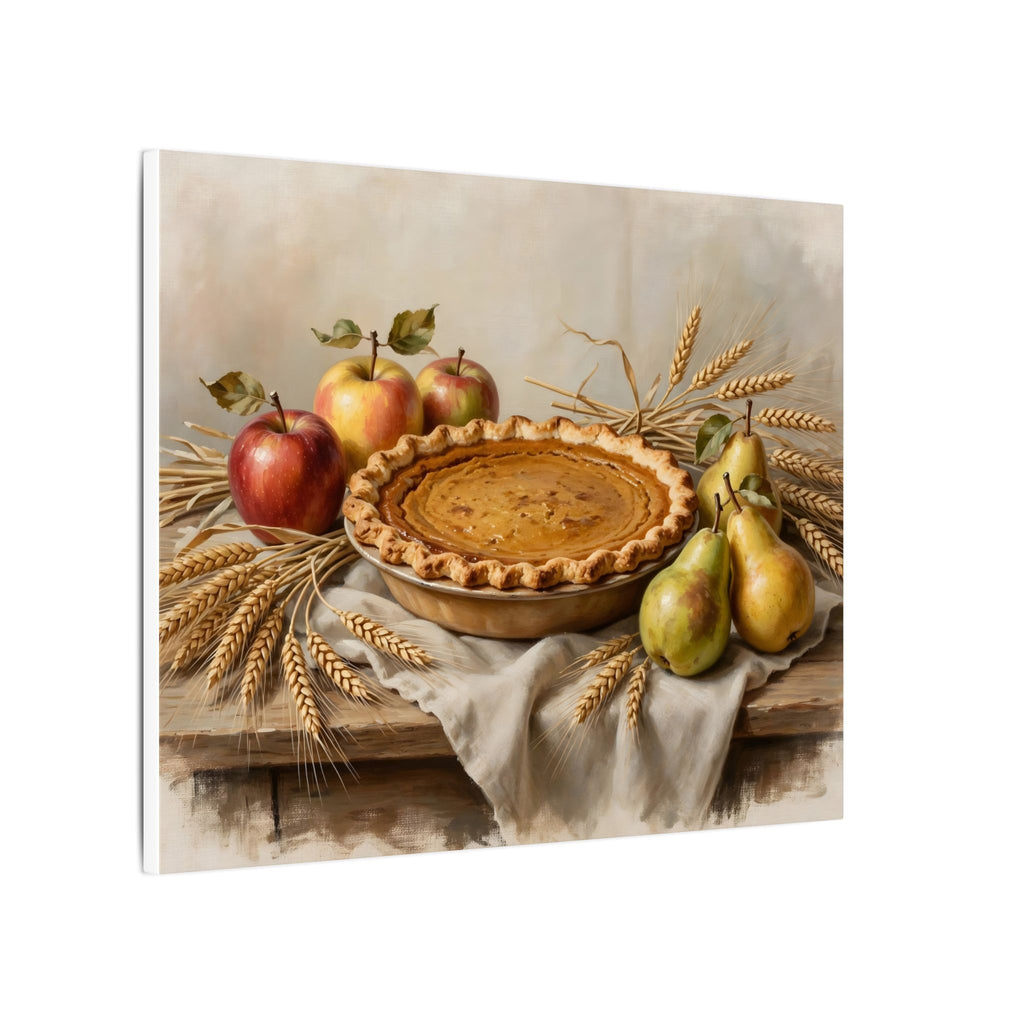 Thanksgiving Table Still Life Canvas Wall Art