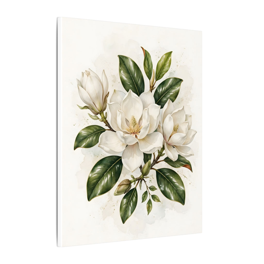 Magnolia Blossoms Canvas Wall Art