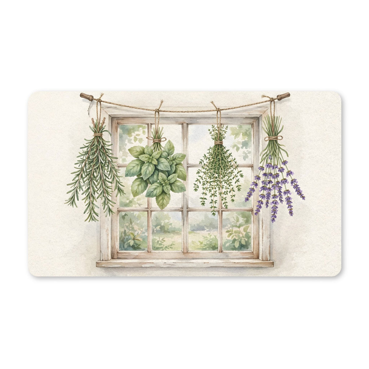 Farmhouse Kitchen Herbs Doormat – Style 2