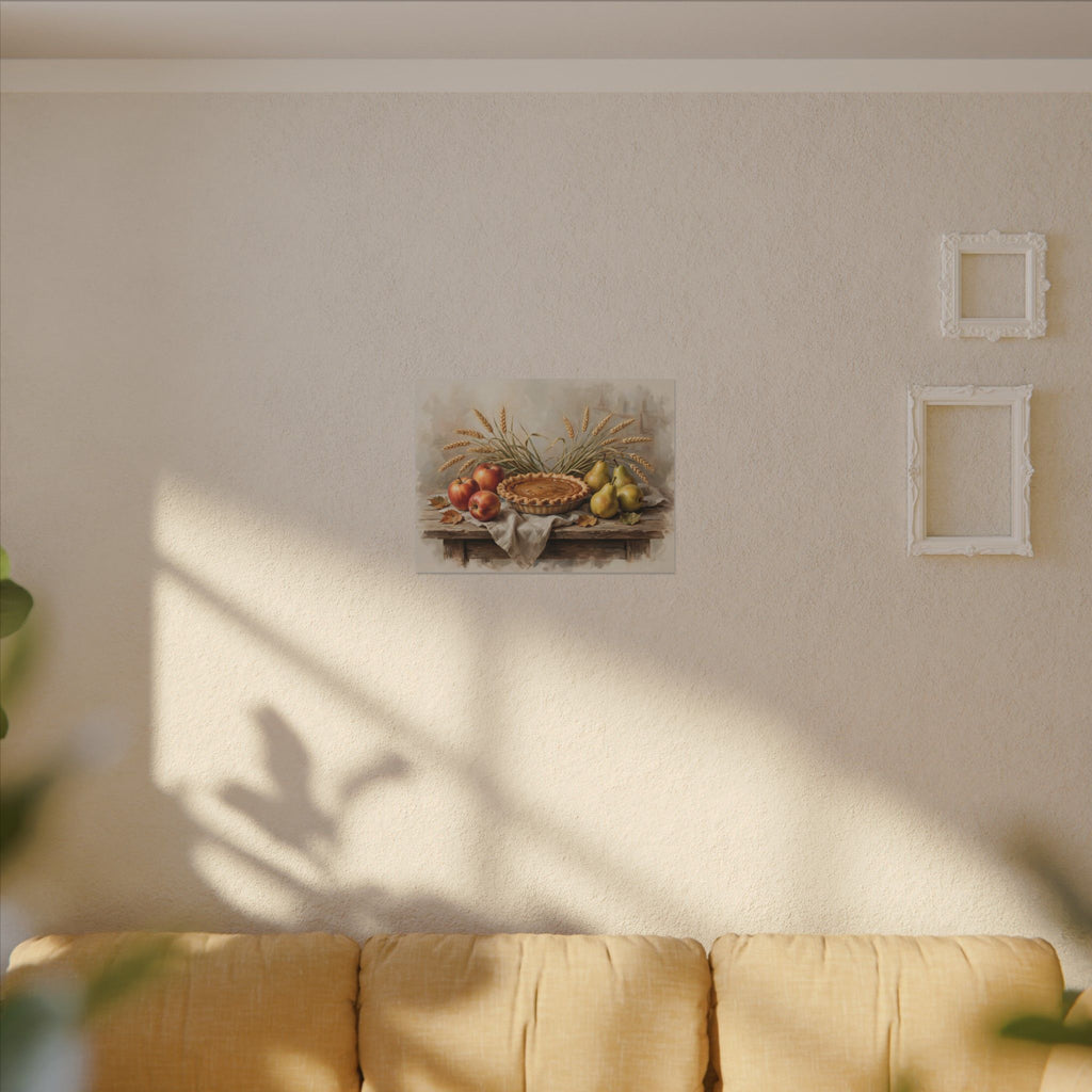 Thanksgiving Table Still Life Canvas Wall Art – Style 2